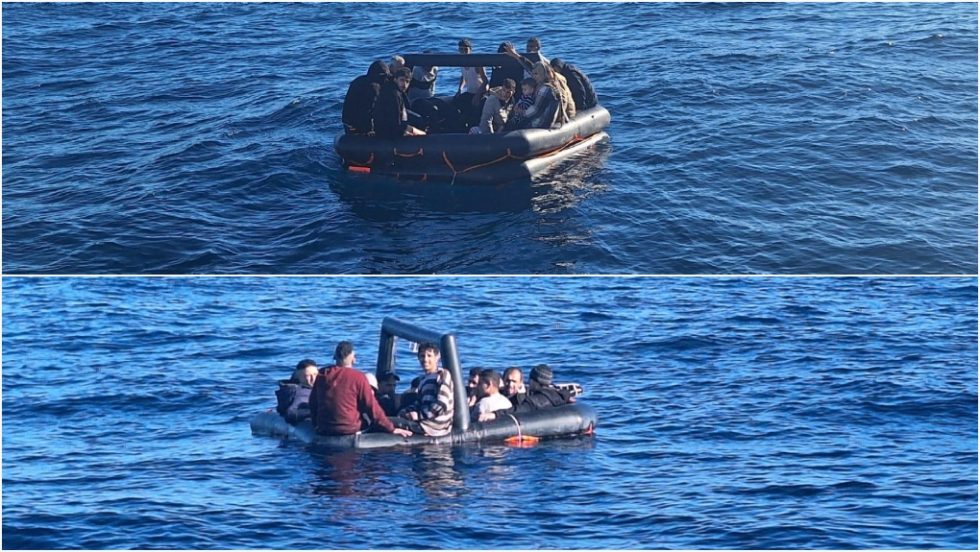 Από την επαναπροώθηση Παλαιστινίων που εντοπίστηκαν σε λάιφραφτ από το τουρκικό λιμενικό στις 5 Νοεμβρίου